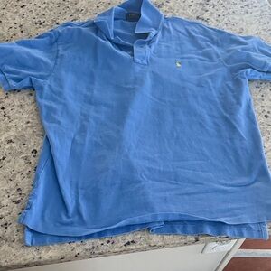 Polo by Ralph Lauren Light Blue Men's Polo Shirt